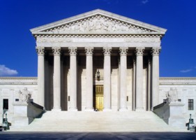 The US Supreme Court building